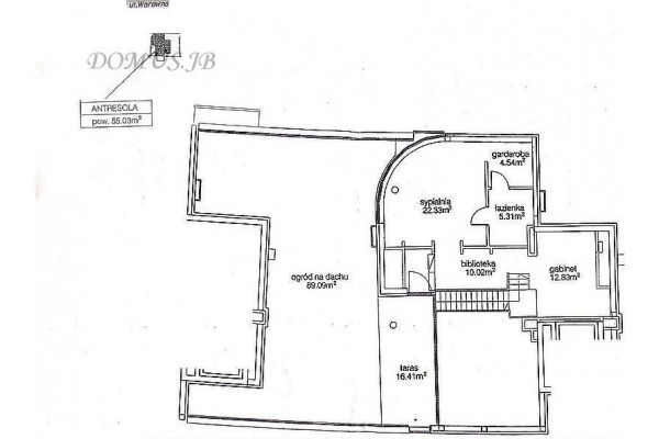 Warszawa, Mokotów, Marina Mokotów, Warowna, Wynajem Penthouse 231m2 ul. Warowna Marina Mokotów